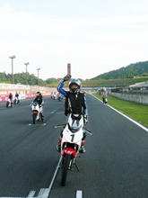 決勝レース前