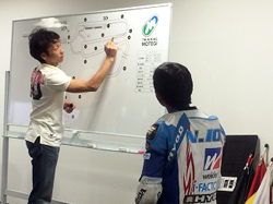 コース図でのアドバイス