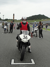 模擬レース
三村和弘さん