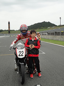 模擬レース
若松宏希さん