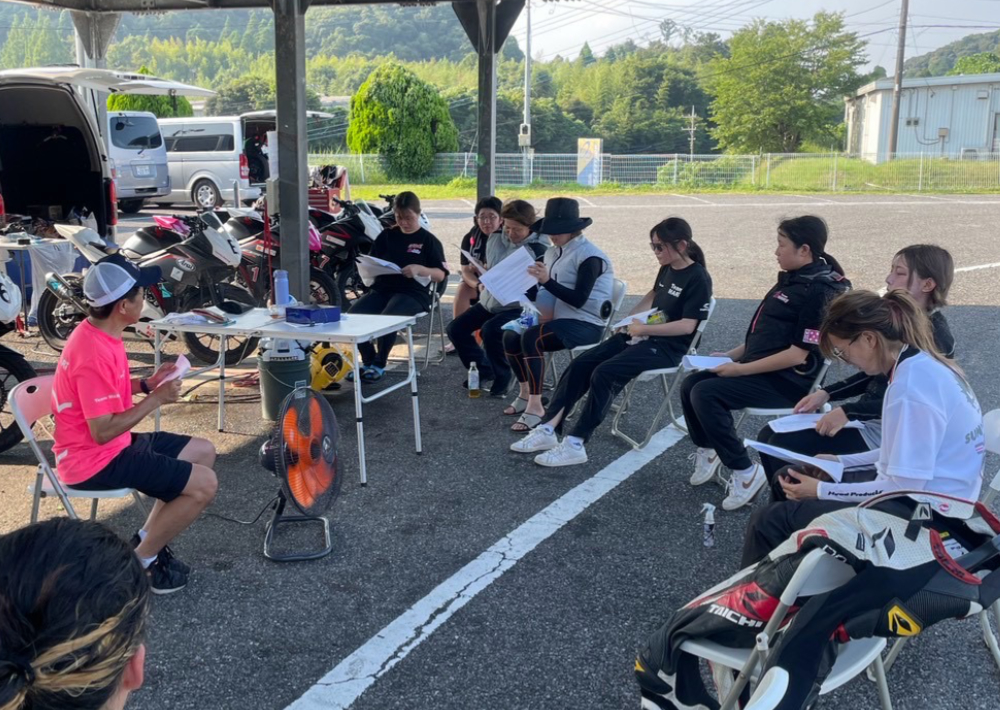 第1回 女性レーサーステップアップ練習交流会の様子2
